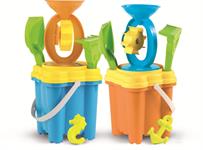 SECCHIO SET MARE CM. 15 RODOS CASTELLO +MULIN      12 E    2/COLORI