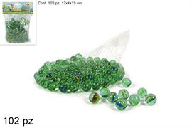 BIGLIE IN VETRO SET 102 PEZZI ASSORTITI    50 $    -MIN 3