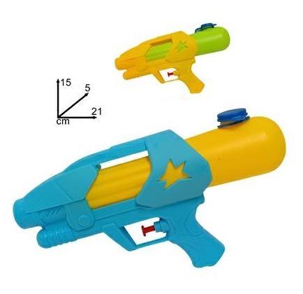 PISTOLA ACQUA CM. 21 C/SPRUZZO  2/COL   120 $         BUSTA        R/ULT