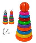 GIOCO DEGLI ANELLI C/PALLINA  2/ASS    36 $        IN RETE