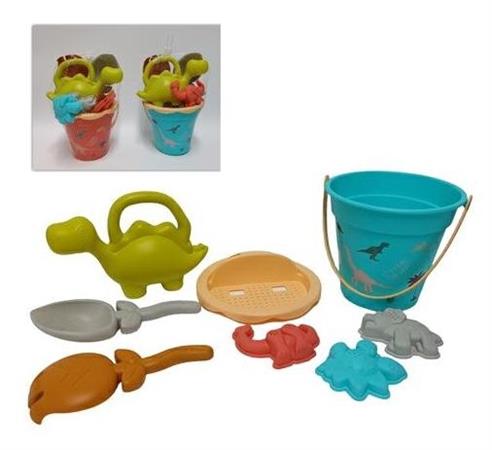 SECCHIO SET MARE CM. 17 DINO +FORM 2/ASS  24 $