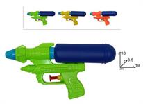 PISTOLA ACQUA CM. 19 C/SERBATOIO 3/COL  12 E    -MIN 12            BUSTA