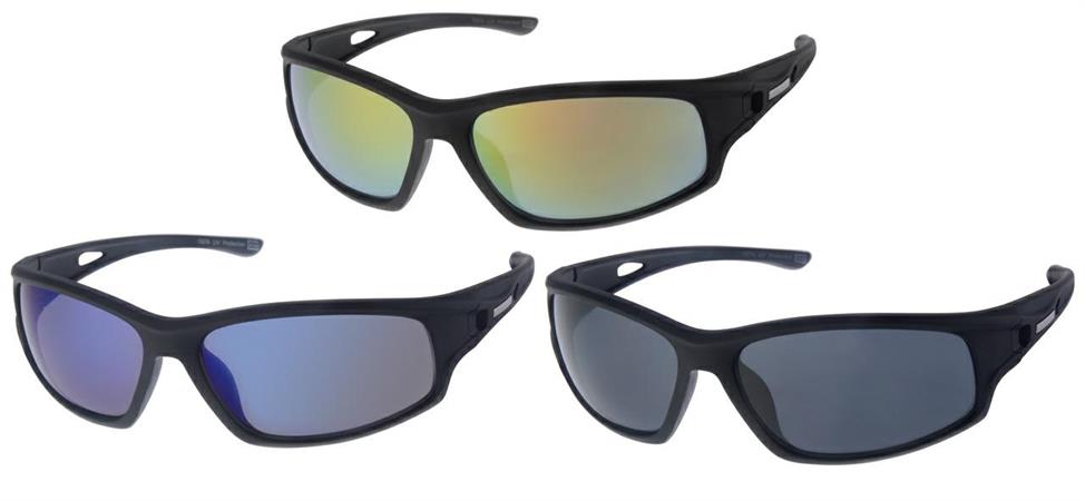 OCCHIALI DA SOLE 'UOMO SPORT' 3/COL     12 $    -MIN 2
