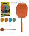 RACCHETTA ABBATTIMOSCHE CM. 58  4/ASS   24 $    -MIN 4  IN FERRO DISPLAY