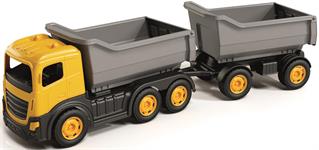 CAMION CM. 66 C/RIMORCHIO M/SPONDA CANTIERE  6 E   6/RUOTE IN SCATOLA