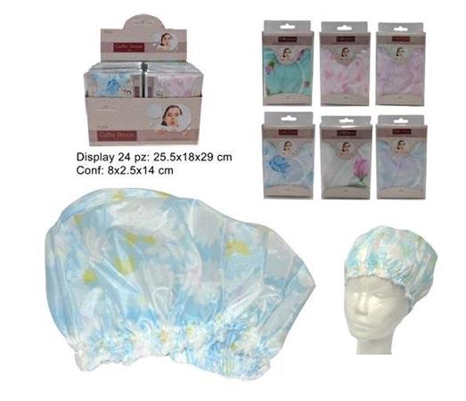 CUFFIA DOCCIA 'FLOREALE' 6 ASSORTITE      24 E     -MIN 6        DISPLAY