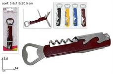 BOTTIGLIA APRI 'CAVATAPPI' CM. 14  4/ASS  12 E  -MIN 4           BLISTER