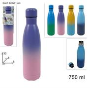 BOTTIGLIA TERMICA LT. 0,75 CM.31 4/COL    12 E     BICOLORE