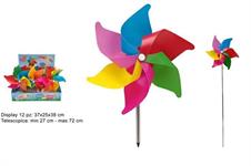 GIRANDOLA CM. 27 -MAX 72 ARCOBALENO TELESCOPICA  12 $   -MIN 6   DISPLAY