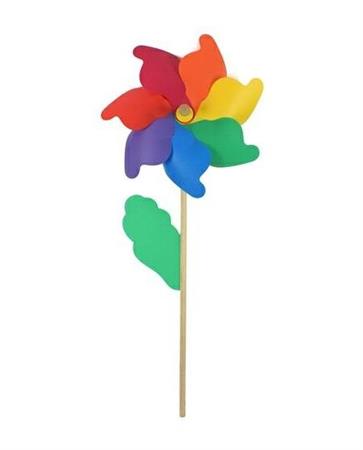 GIRANDOLA CM. 30 x75 ARCOBALENO C/ASTA LEGNO  24 $   -MIN 2