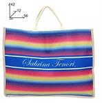 BORSA MARE CM.56x42 S-TENORI JUTA MULTICOLOR   24 $