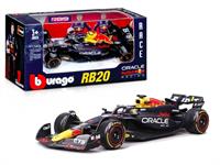 AUTO D-CAS 1/43 'RED BULL' RB 20 VERSTAPPE 24 $ BURAGO DISPLAY SCATOLA-M