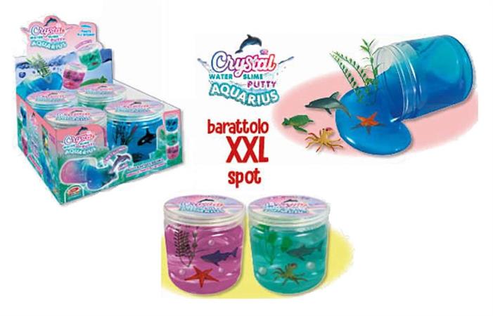 SLIME 'CRYSTAL WATER' PUTTY AQUARIUS XXL  4 $      DYNIT       DISPLAY-X
