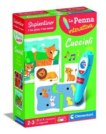 PRIMI PASSI 'PENNA INTERATTIVA' CUCCIOLI  12 $    SAPIENTINO   SCATOLA-X