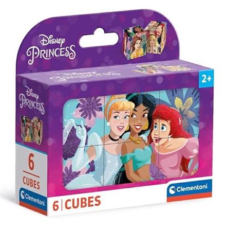 PUZZLE CLEMENTONI 'PRINCESS' 6 CUBI  6 $         ETA' 2+       SCATOLA-X