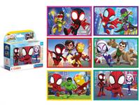 PUZZLE CLEMENTONI 'SPIDEY & FRIENDS' 6 CUBI 6 $   ETA' 2+      SCATOLA-X