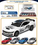 AUTO D-CAS 1/38 FORD MUSTANG LIVERY ED. R/CAR  12 $  -MIN 2    DISPLAY-M