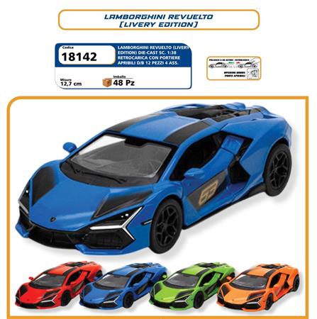 AUTO D-CAS 1/38 LAMBORGHINI REVUELTO R/CAR  12 $  -MIN 2       DISPLAY-M