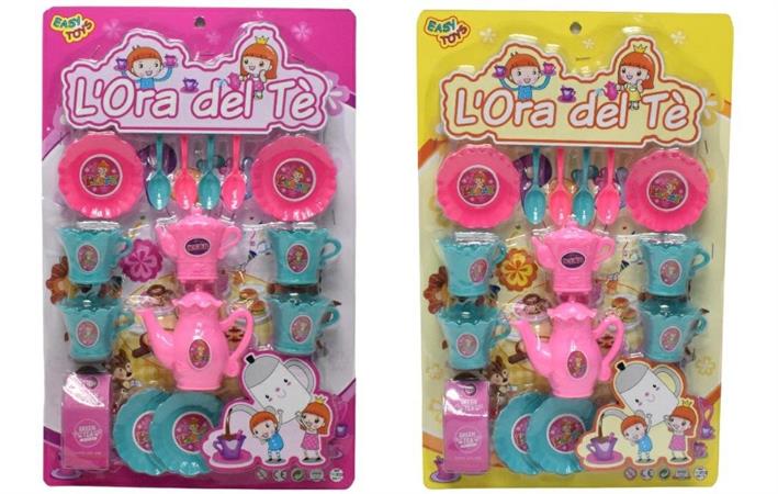TE' SET L'ORA DEL TE' C/ACCESSORI 2/ASS  24 $                  BLISTER-F