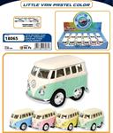 AUTO D-CAS LITTLE VAN COL. PASTELLO R/CAR   12 $  -MIN 2       DISPLAY-M