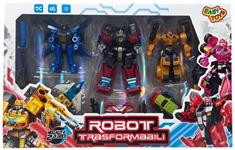 ROBOT SET 'TRASFORMABILI' PZ. 3 C/ACC 2/ASS   12 $             SCATOLA-M