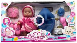 BAMBOLOTTO 'CUORICINO' C/VOCE E ACCESSORI 3/ASS   12 $         SCATOLA-F