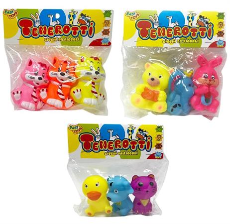 TENEROTTI 'ANIMALETTI' PZ. 3 IN BUSTA 4/ASS  24 $