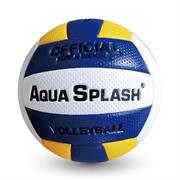 PALLONE BEACH/VOLLEY CUOIO 'GIALLOBLU' PREMIUM  24 E
