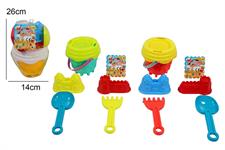 SECCHIO SET MARE CM. 14 CASTELLO + ACC  48 $     -MIN 2     3/ASS