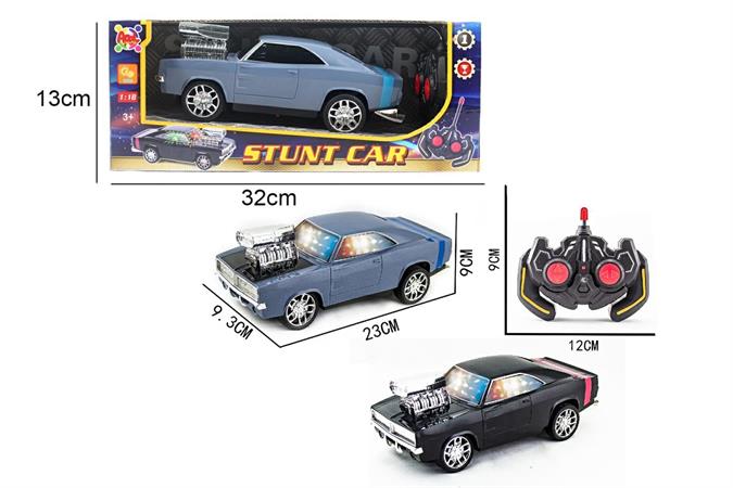 AUTO R/COM 1/18 'FAST' STUNT C/LUCI 2/ASS 12 $                 SCATOLA-M