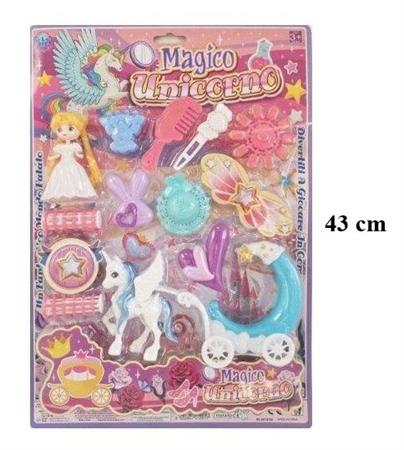 PRINCIPESSA FATINA C/CARROZZA E UNICORNO 24 E                  BLISTER-F