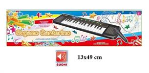 PIANOLA 'CANTERINA' C/MICROFONO LUCI/SUONI 18 $                SCATOLA-X