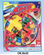 ARCO SUPER C/BERSAGLIO E DARDI CM. 38   20 E                   BLISTER-M