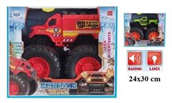 CAMION MONSTER TRUCK 'MEGA' 4x4 LUCI/SUONI 2/ASS 8 $           SCATOLA-M
