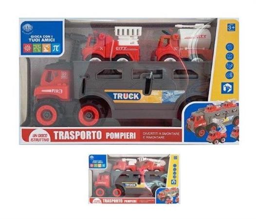 CAMION TRASPORTO POMPIERI SMONTABILE 2/ASS 8 E                 SCATOLA-M