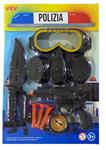 SET PICCOLO POLIZIOTTO C/PISTOLA E MASCHERA  48 $             BLISTER-M