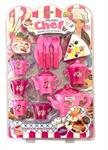 SET PICCOLO CHEF C/TEIERA E TAZZINE 2/ASS 12 E           DOPPIOBLISTER-F