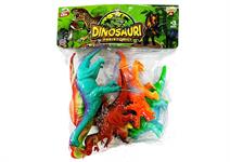 ANIMALI DINOSAURI FLUO GRANDI PZ.6 IN BUSTA 12 E