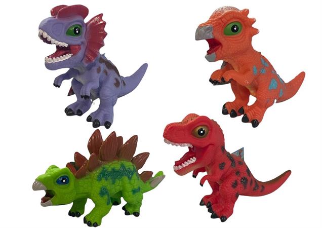 ANIMALI DINOSAURI CM.17 CON FISCHIO 4/ASS  12 $                DISPLAY-X