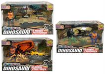 DINOSAURO SET C/PERSONAGGIO MEZZI E ACC 3/ASS 12 E             SCATOLA-M