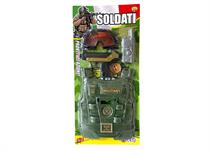 MITRA MILITARE C/GIUBBOTTO ANTISOMMOSSA E ACC 12 $             BLISTER-M