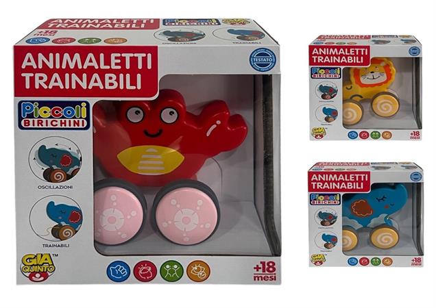 PRIMI PASSI ANIMALETTO TRAINABILE 3/ASS 12 $                   SCATOLA-X