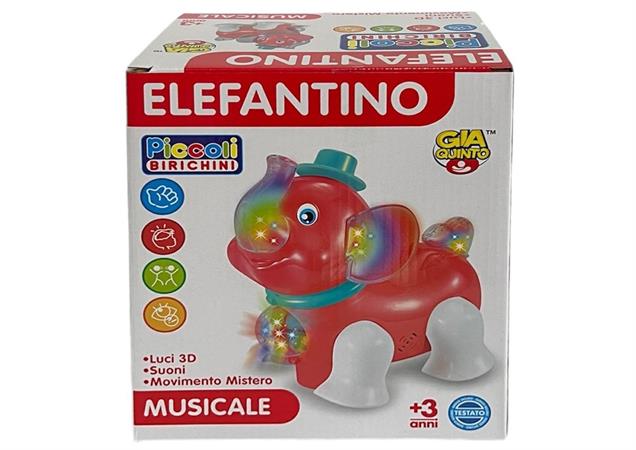 PRIMI PASSI ELEFANTINO LUC/SUO MOV. MISTERO 12 $               SCATOLA-X