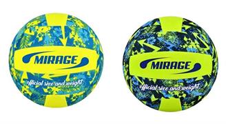 PALLONE BEACH/VOLLEY CUOIO 'NEON' MIRAGE 24 E