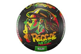 PALLONE BEACH/VOLLEY CUOIO 'REGGAE MUSIC'  24 $