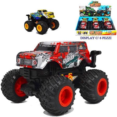 AUTO MONSTER TRUCK LUCI/SUONI A FRIZIONE 2/ASS 6 $             DISPLAY-M