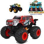 AUTO MONSTER TRUCK LUCI/SUONI A FRIZIONE 2/ASS 6 $             DISPLAY-M