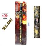 SPADA MEDIEVALE CM. 64 LUCI/SUONI C/FODERO  48 $               BLISTER-M