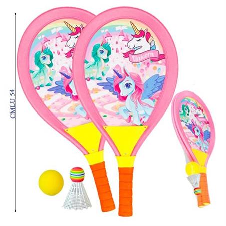 RACCHETTE BEACH BALL CM. 54 PALL. E VOLANO 24 $  -TESSUTO DISEGNO  R/ULT