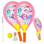 RACCHETTE BEACH BALL CM. 54 PALL. E VOLANO 24 $  -TESSUTO DISEGNO  R/ULT